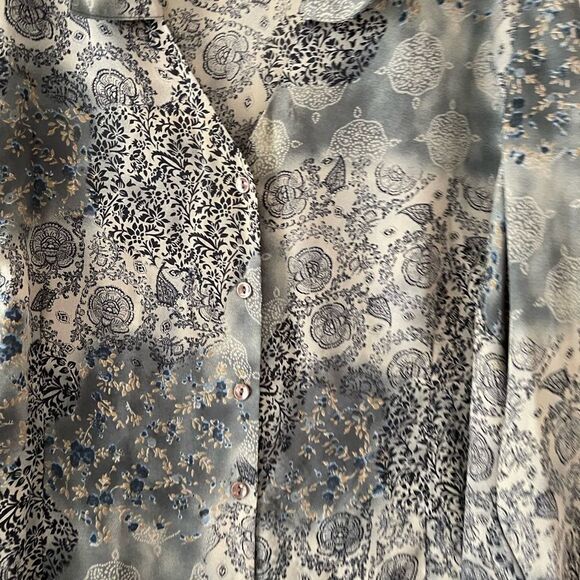 Lane Bryant‎ patch work button up - Picture 2 of 6